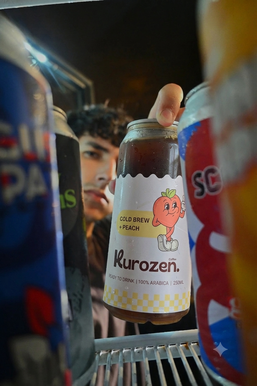 Cold Brew + Peach