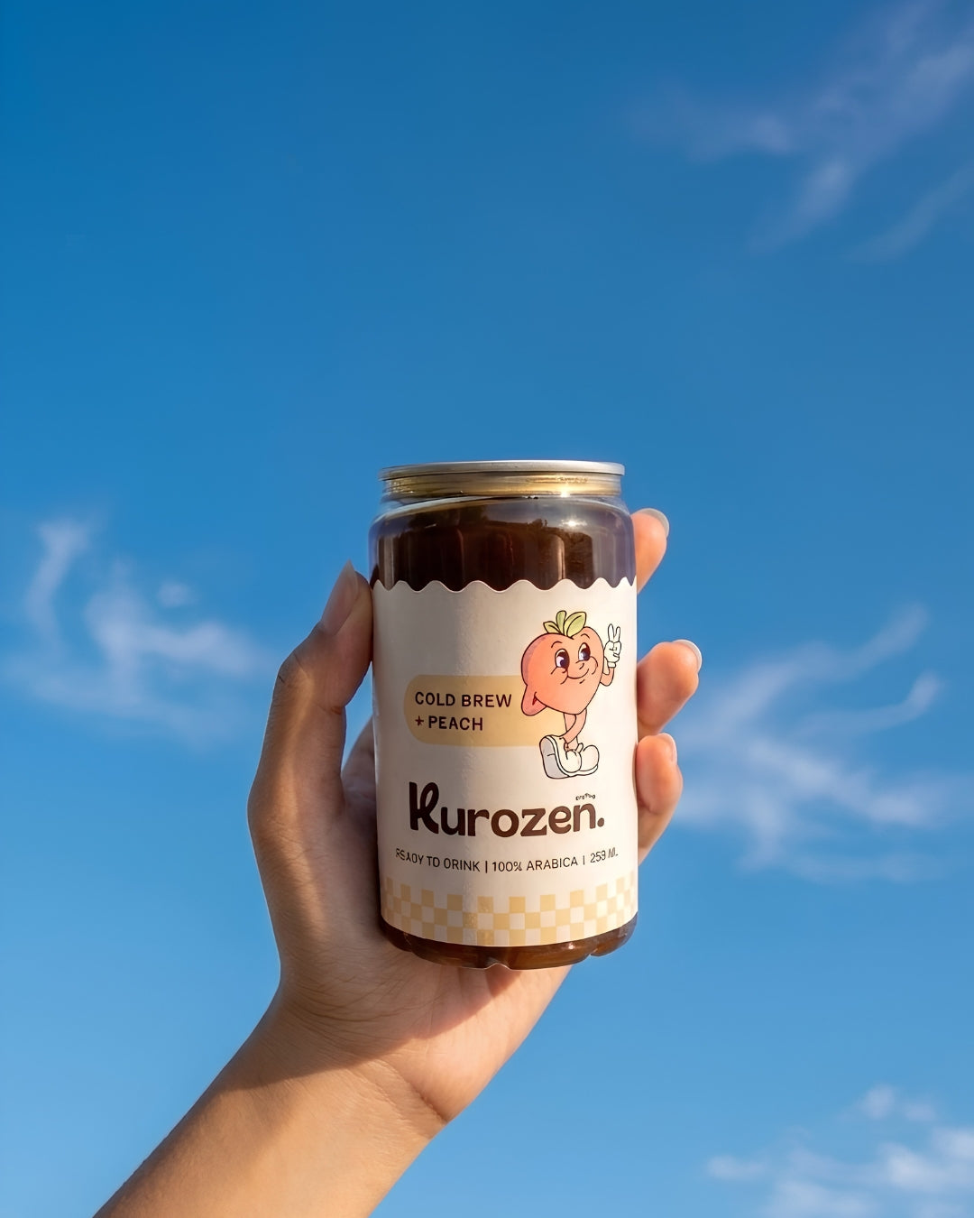 Cold Brew + Peach